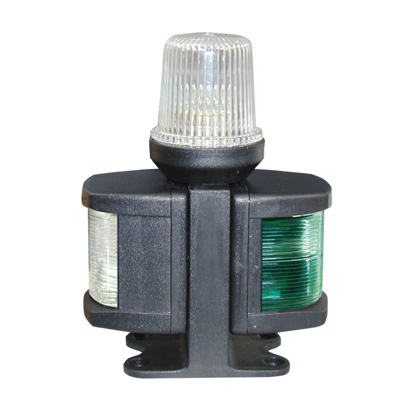 CLASSIC 12 All-Round, Stern & Bi-Colour Light - 4-in-1 - Black Housing - LED - for Vessels Under 12m
