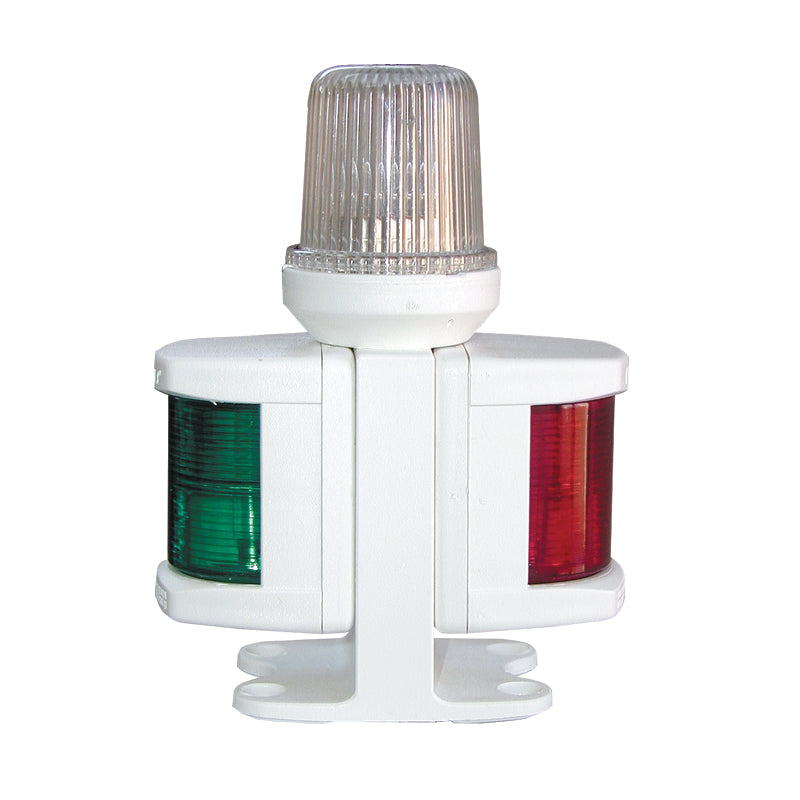 CLASSIC 12 All-Round, Starboard & Port Light - 3-in-1 - White Housing - LED - for Vessels Under 12m