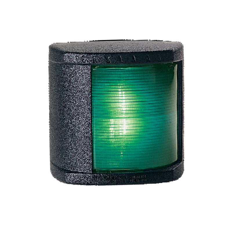 CLASSIC 20 Starboard Light - 112.5° - Green - Black Housing - LED - for Vessels Under 20m