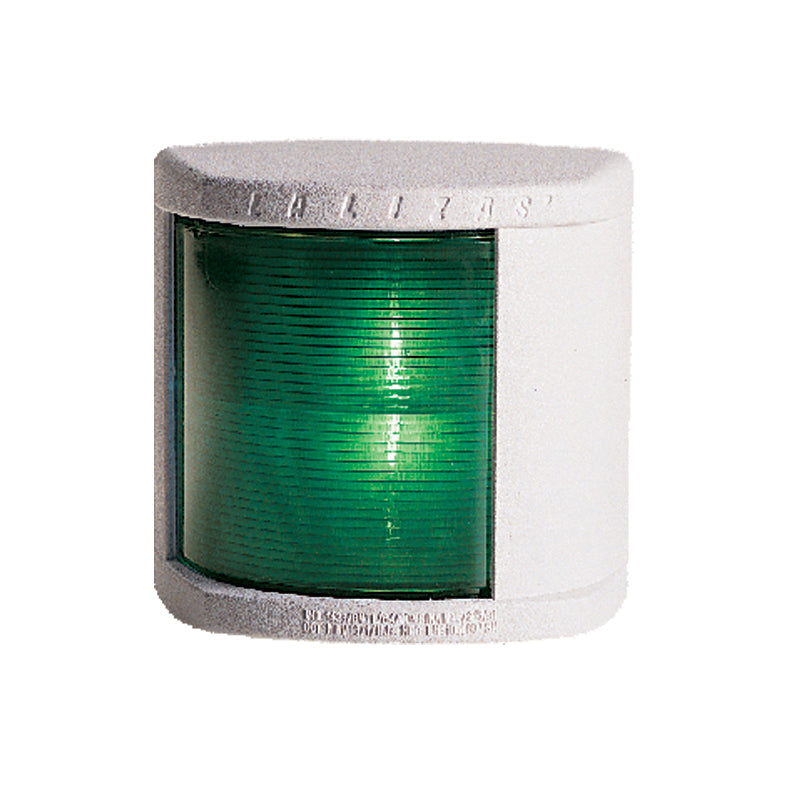 CLASSIC 20 Starboard Light - 112.5° - Green - White Housing - LED - for Vessels Under 20m