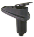 Base for Plug-In Navigation Light - Black - Plastic - Deck Mount - Universal Fit