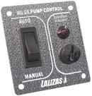 Bilge Pump Switch - Auto-Off-Manual - with LED Indicator - Stainless Steel 316 - Charcoal - 12/24V - 15A