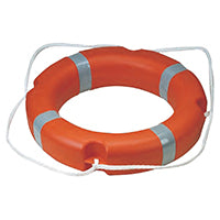 LALIZAS Lifebuoy Ring GIOVE - SOLAS/MED Certified - Ø24-51/64" (63cm) - 5.5lbs (2.5kg) - Orange