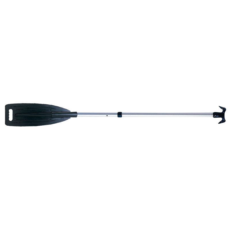 Jointed Paddle with Double Hook - Ø1-3/16" (30mm) - 55-33/64" (141cm) - Black