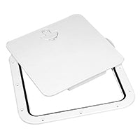 Marine Inspection Hatch with Removable Cover - Grey 14.9" x 14.9" (380 x 380mm)