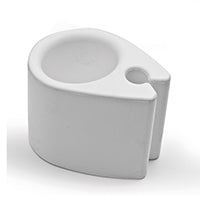 OCEAN CAN HOLDER Clip-On - White - Universal Rail Mount