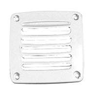 Marine Ventilation Grille Cover 5" x 5" (118 x 118mm) - White