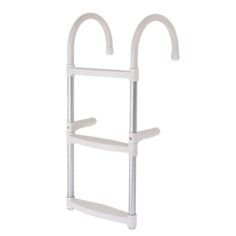Marine Boarding Ladder 3-Step - Anodized Aluminum 32.7" x 13.8" (830 x 350mm)