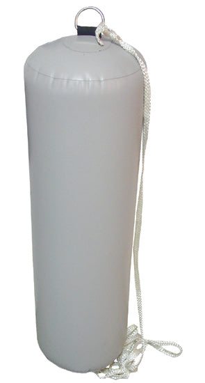 OCEAN Inflatable Fender - EasyStore Plus - 16.5" x 49.6" (42 x 126cm) - Light Grey - Reinforced PVC