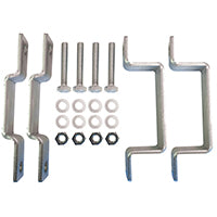 LALIZAS Pole Mounting Kit - for Lifebuoy Ring Container with Door - Stainless Steel