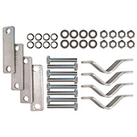 LALIZAS Rail Mounting Kit - for Lifebuoy Ring Container - Stainless Steel Bracket