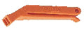 LALIZAS SOLAS Marine Safety Whistle - Pea-Less - Orange - ISO 12402-8 Approved