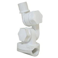 LALIZAS Antenna Rail Mount - Reinforced Nylon - 2 Adjustment Knobs - Fits 3/4" to 1" Rails