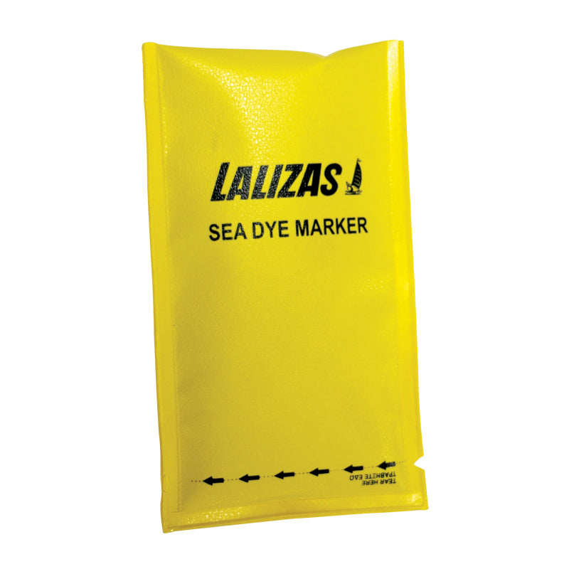 LALIZAS Sea Dye Marker - Fluorescent Orange Emergency Location Marker