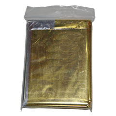 LALIZAS Thermal Blanket Advanced 6.8' x 5.2' (2.1 x 1.6m) - Gold/Silver Emergency Survival