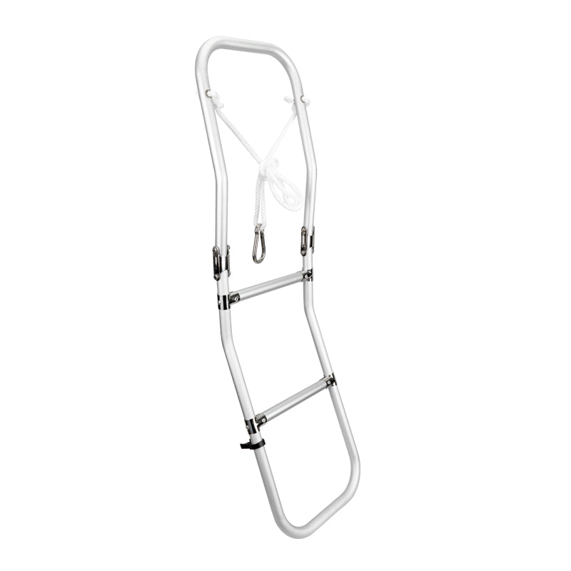 LALIZAS Foldable Ladder for Inflatable Boats 3 Steps Aluminum 43" x 11" (1090mm x 265mm)
