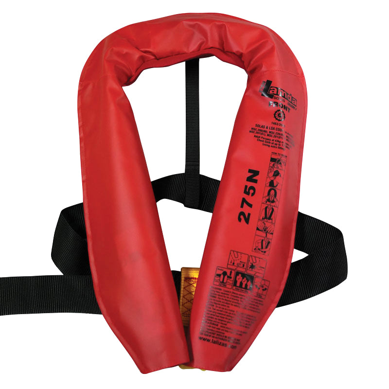 LALIZAS LAMDA Auto 275N Lifejacket | SOLAS/MED-MER | Zipper | 712162