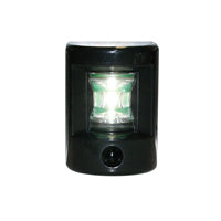 FOS LED 12 Stern Light 135° Side Mounted Black Housing 12-15V - White LED 2nm