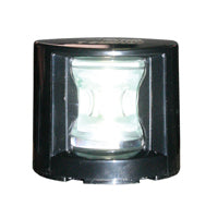 FOS LED 12 Stern Light 135° Deck Mounted Black Housing 12-15V - White LED 2nm
