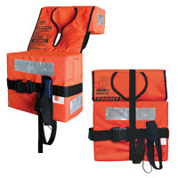 LALIZAS Foam Folding Lifejacket Compact SOLAS/MED-MER Adult Orange