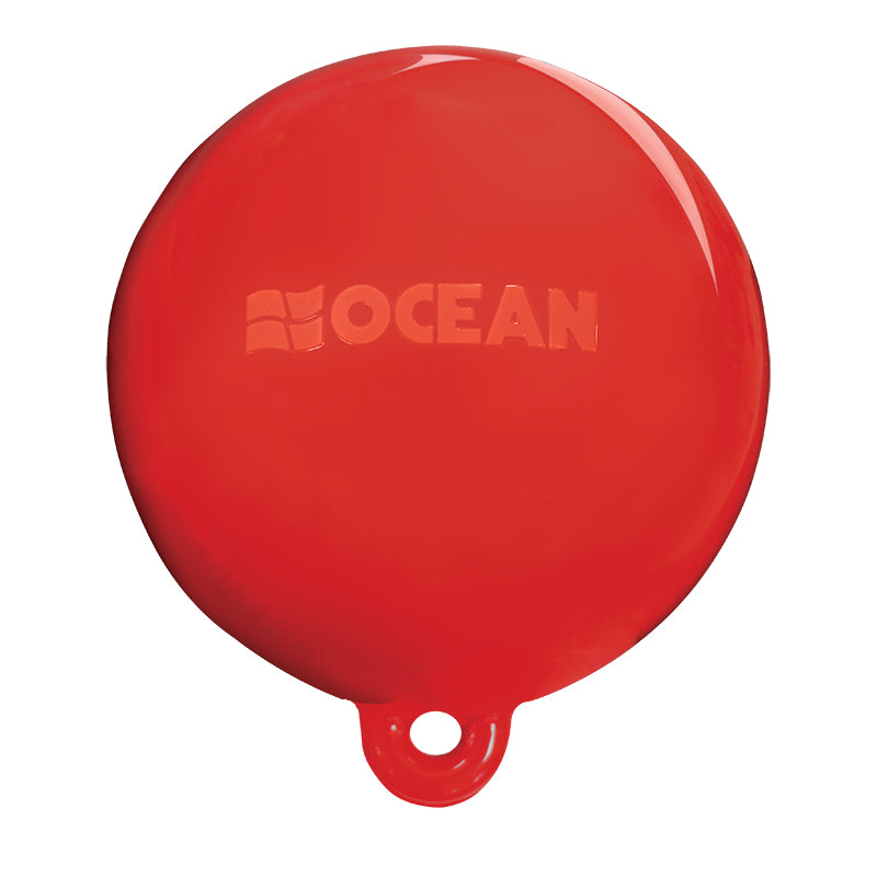 OCEAN Sports Buoy 9-1/16 x 7-7/8" (230x200mm) Red - Marine Marker Buoy