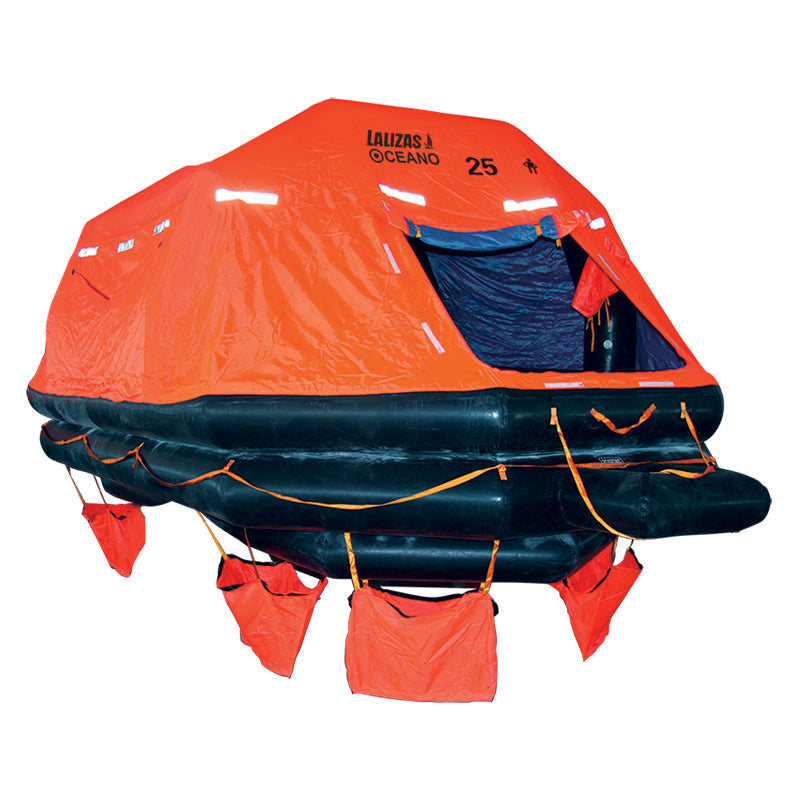 LALIZAS Liferaft SOLAS OCEANO TOB Self-Righting 100 Person - Canister B SOLAS/MED