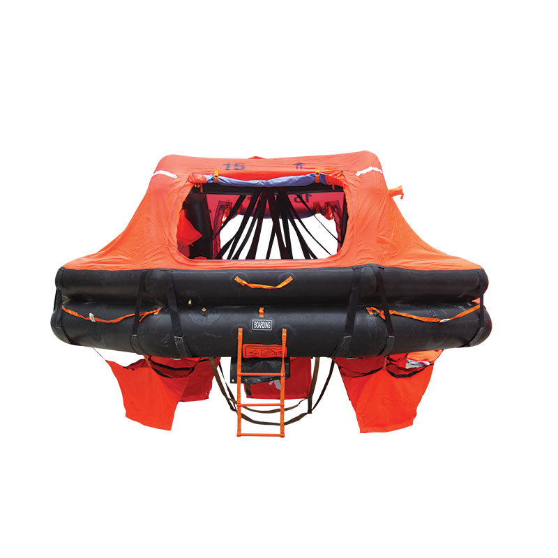 LALIZAS SOLAS Life Raft - OCEANO Davit-Launched - 12 Person - Canister Type A - Commercial