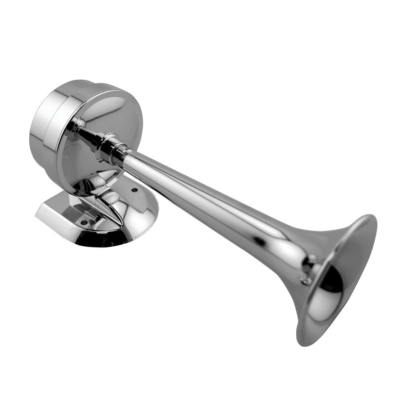Trumpet Electric Horn - Chrome Plated Marine Grade