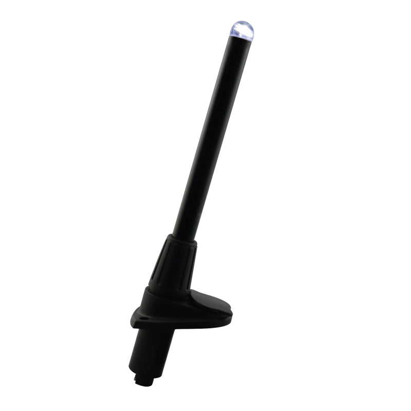 MICRO LED Pole Light - Plug-In - 23-5/8" (60cm) - White Light - Black - Navigation Light