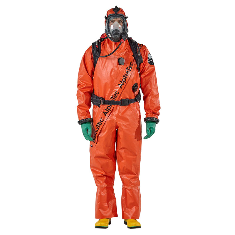Chemical Suit - Gas Tight - AlphaTec TR Light Type - L - Orange - SOLAS/MED