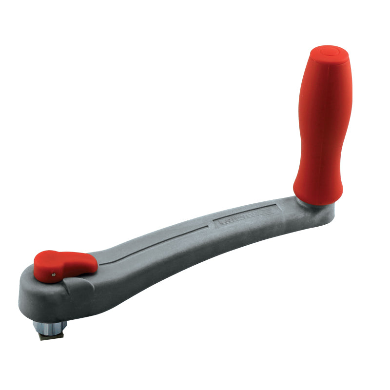 Lofrans Winch Handle - Glass Reinforced PA - 8" (20cm) - with Lock - Grey