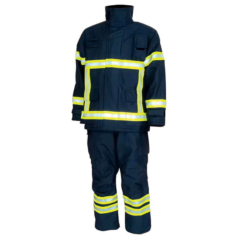 LALIZAS Antipiros Fireman's Jacket & Trousers - Blue - L - SOLAS/MED - EN469:2020