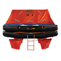 LALIZAS SOLAS Life Raft - OCEANO TOB - 12 Person - Flat Pack Type A - Commercial