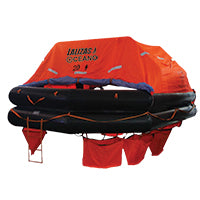 LALIZAS SOLAS Life Raft - OCEANO TOB - 20 Person - Canister Type A - Commercial