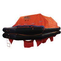LALIZAS SOLAS Life Raft - OCEANO TOB - 35 Person - Canister Type A - Commercial