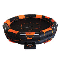 LALIZAS SOLAS Life Raft - OCEANO Open Reversible - 50 Person - Canister - HSC Pack