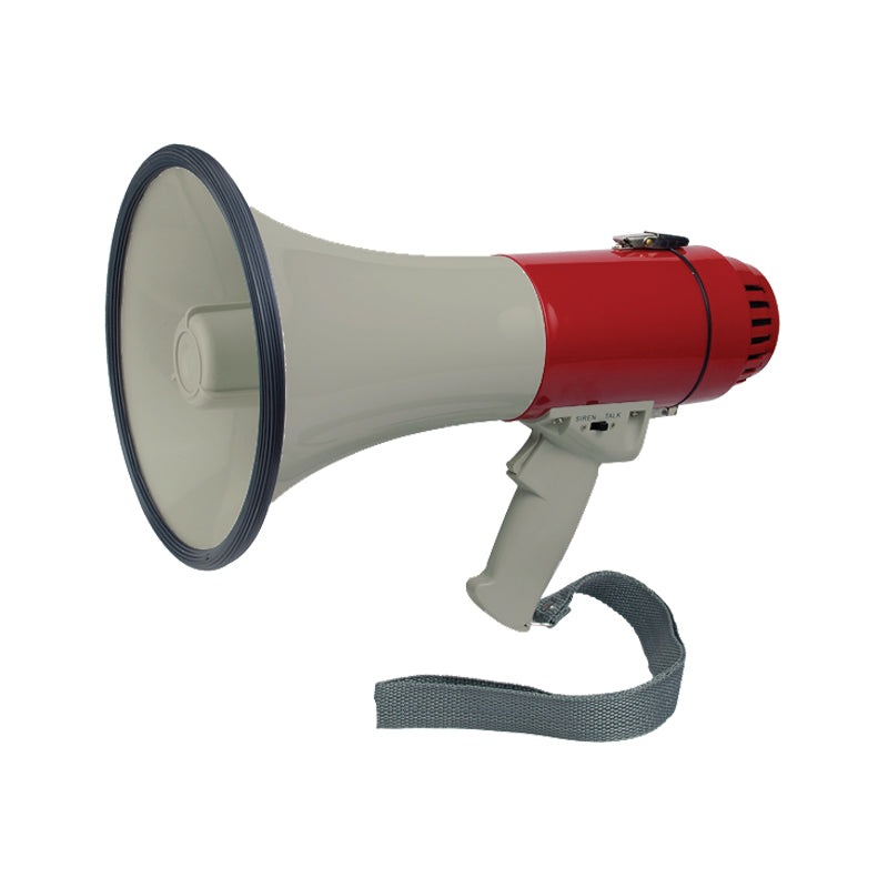 LALIZAS Megaphone with Siren - 20W - 1312 ft (400m) Range - Handheld Marine PA