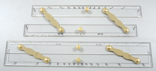 Parallel Ruler - 15" (381mm) - Professional Navigation Tool