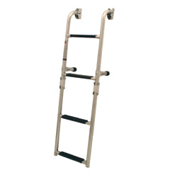 Foldable Transom Ladder - 1+2 Steps (3 Steps) - Stainless Steel 316 - 90° - 596mm x 257mm (23-1/2" x 10-1/8")