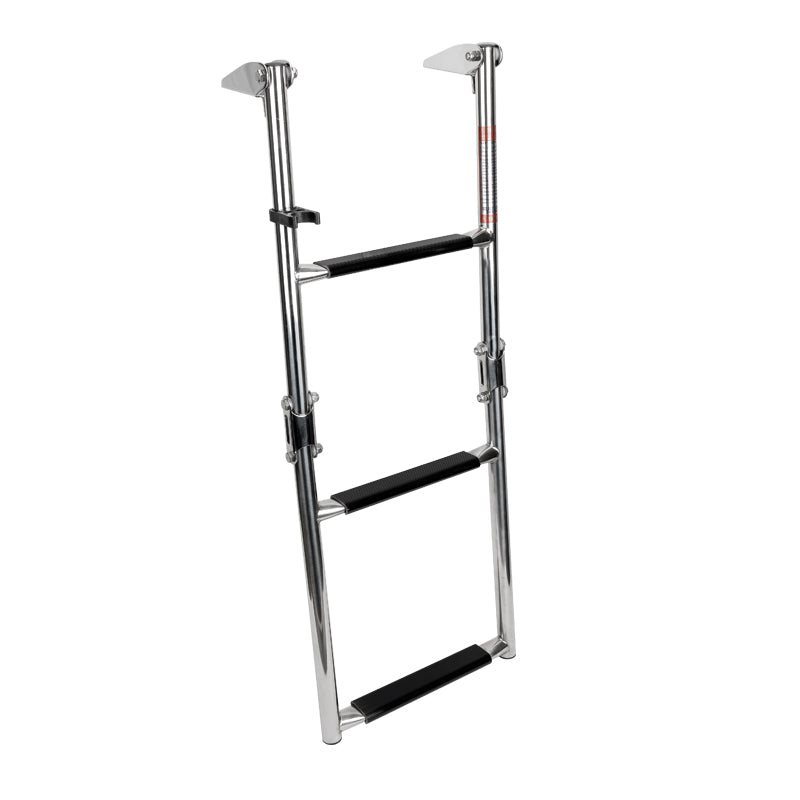 Foldable Ladder for Swim Platform - 1+2 Steps (3 Steps) - Stainless Steel 316 - 740mm x 276mm (29-1/8" x 10-7/8")
