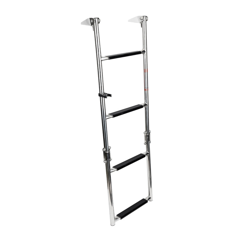 Foldable Ladder for Swim Platform - 2+2 Steps (4 Steps) - Stainless Steel 316 - 960mm x 276mm (37-3/4" x 10-7/8")