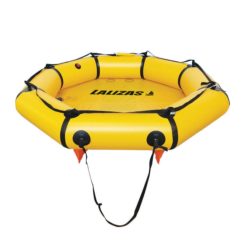 LALIZAS COASTAL COMPACT Life Raft - 4 Person - without Canopy - ISO 9650-2 - Valise