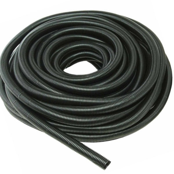 1-1/4" ID Black Split Loom Wire Conduit – 50 ft Roll (PIC-5146-B)