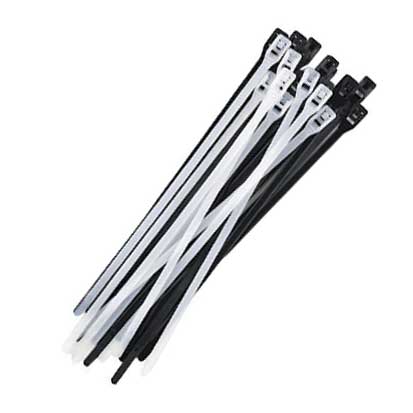 Ancor Cable Ties - (25) 15in 120LB Black UV Tie | 199259