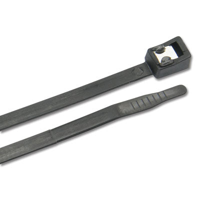 Ancor Self Cutting Cable Ties - Cable Tie Slf Cut Black 6in500PK | 199343