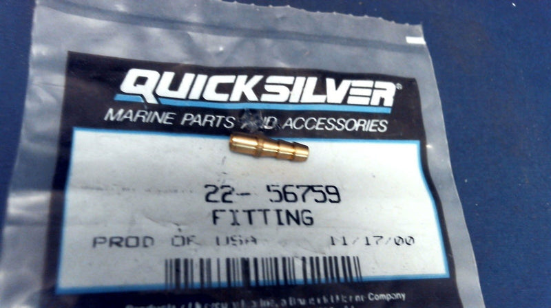 Mercury MerCruiser Quicksilver Press-In Barbed Bleed-Hose Fitting 56759