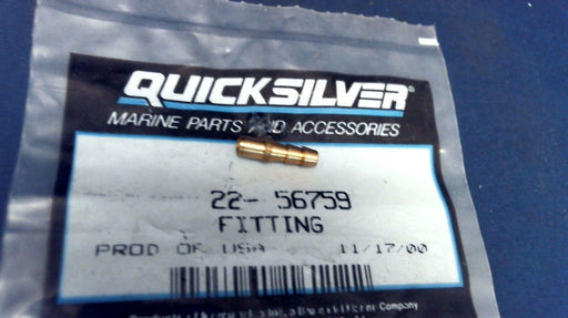 Mercury MerCruiser Quicksilver Press-In Barbed Bleed-Hose Fitting 56759