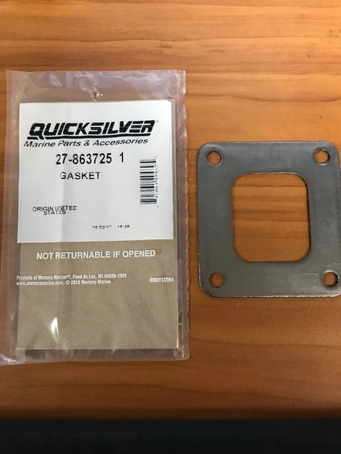 Mercury MerCruiser Quicksilver Closed-Cooling Exhaust Elbow Block-Off Gasket 8637251