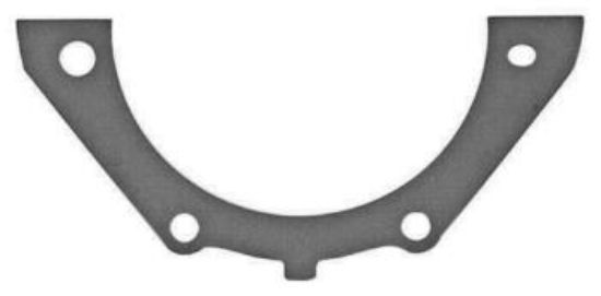 Mercury MerCruiser Quicksilver Rear Main Seal Retainer Gasket 881715