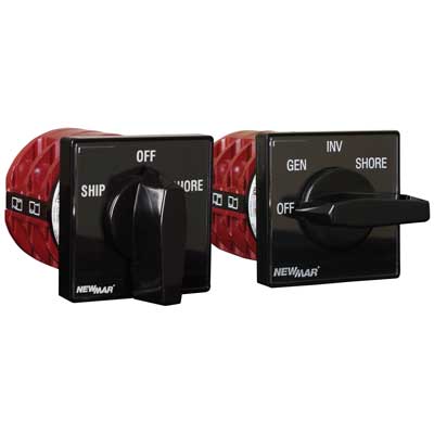 Newmar AC Source Selector Switch - AC Source Switch 3POS 63A | SS-SWITCH-7.5KW